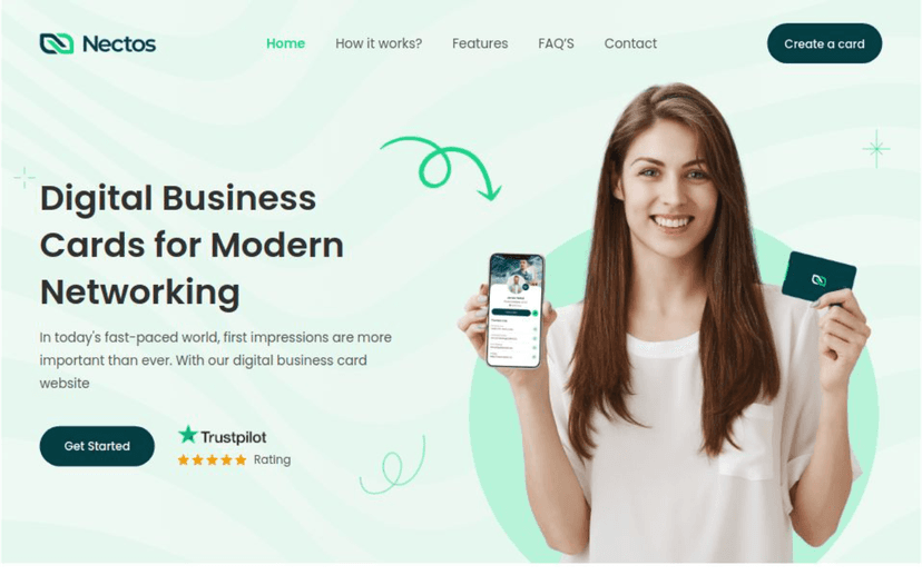 Nectos - Digital Business Cards for Modern Networking